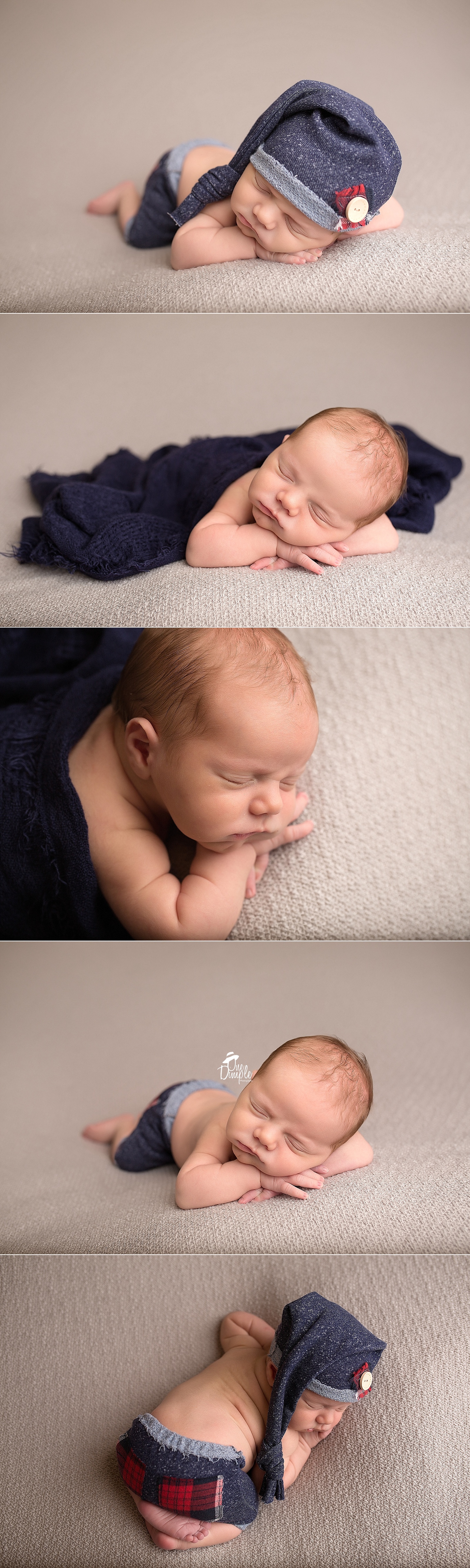 In-home newborn photography