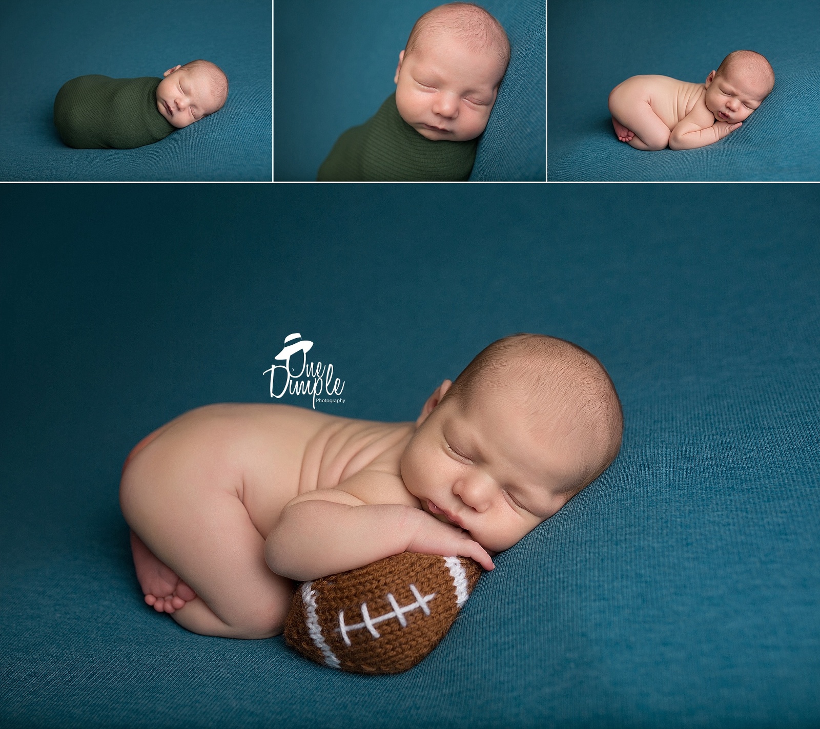 newborn and football