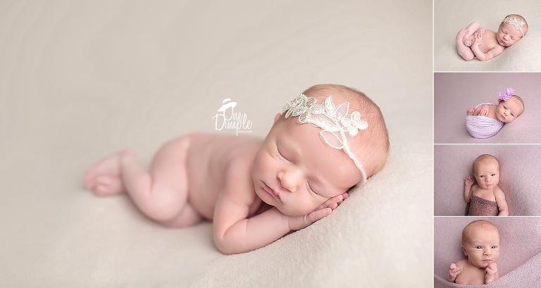 vintage in-home newborn session DFW area