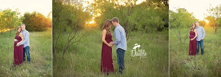 Outdoor Maternity Session in Southlake, TX