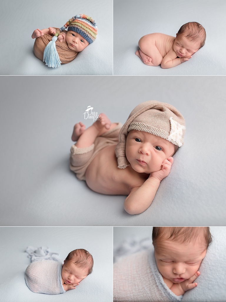 Southlake, TX in-home posed newborn session